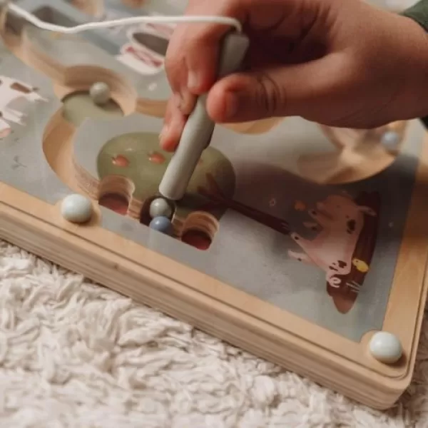 Little Dutch Magnetické bludiště Farma