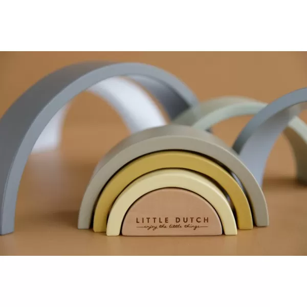 Little Dutch Skládačka dřevěná duha