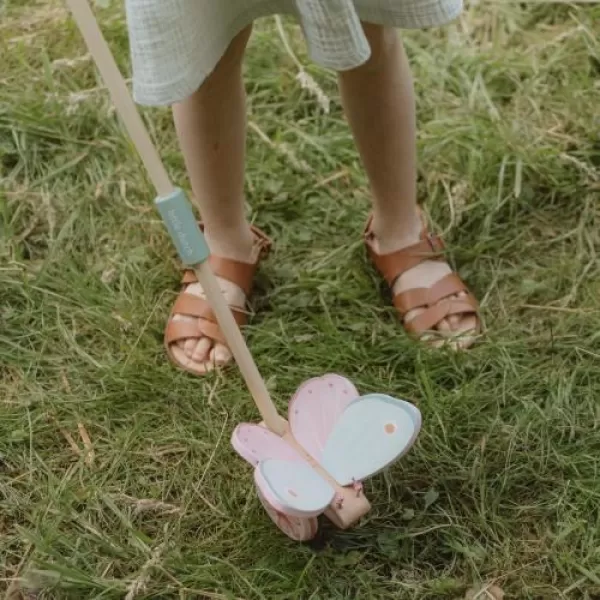 Little Dutch Tahací hračka na tyči Fairy Garden