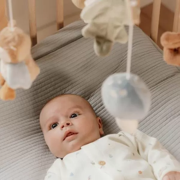 Little Dutch Hudební kolotoč dřevěný Forest Friends