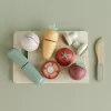 Little Dutch Krájecí zelenina dřevěná