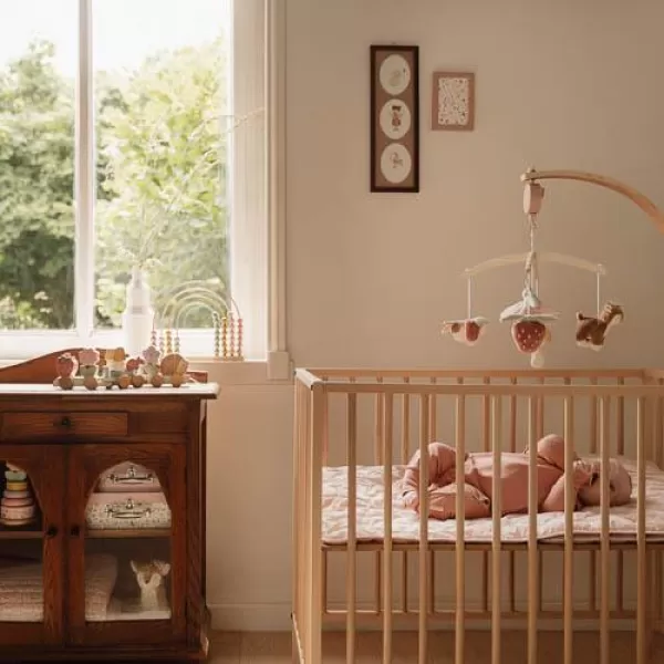 Little Dutch Hudební kolotoč dřevěný Fairy Garden