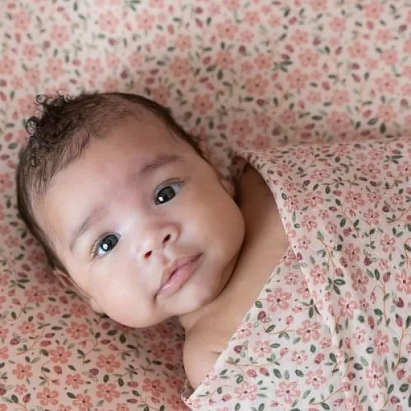 Little Dutch Prostěradlo napínací 120x60 cm Fairy Floral