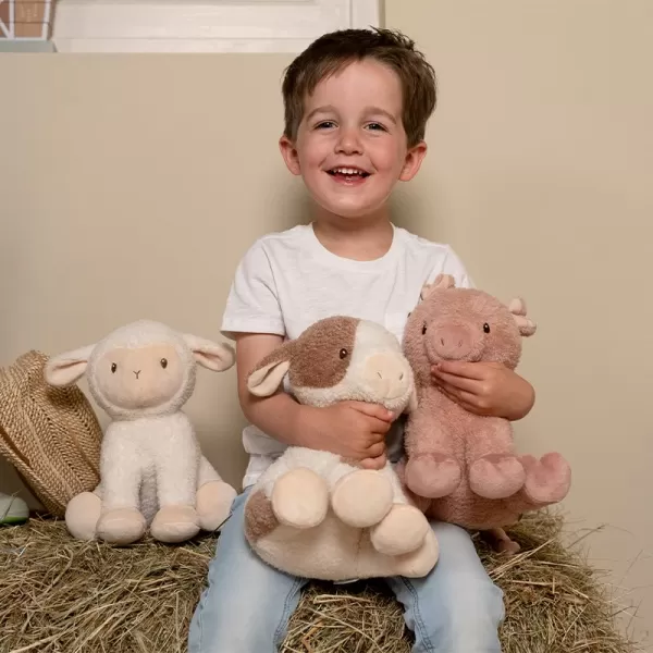 Little Dutch Plyšová kravička 17 cm Farma