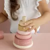 Little Dutch Nasazovací kroužky dřevěné