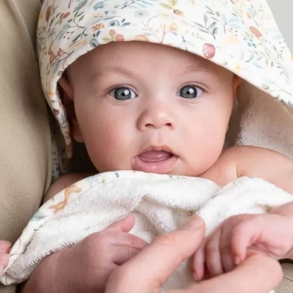 Little Dutch Osuška s kapucí 100x100 cm Forest Wonders