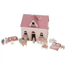 Little Dutch Domeček pro panenky dřevěný přenosný