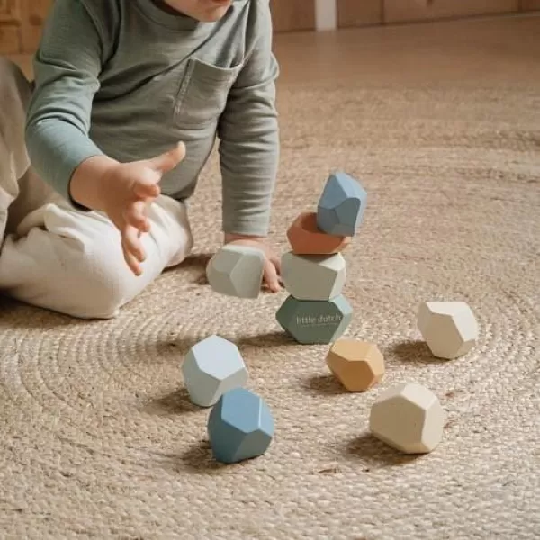 Little Dutch Stohovací kameny dřevěné Forest Friends