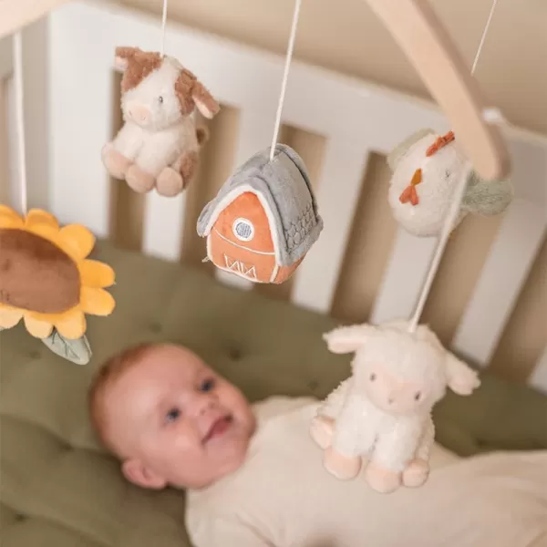 Little Dutch Hudební kolotoč dřevěný Farma