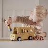 Little Dutch Školní autobus s figurkami dřevěný