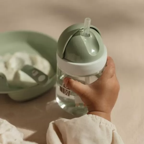 Little Dutch Hrnek s brčkem 300 ml 9m+ Farma