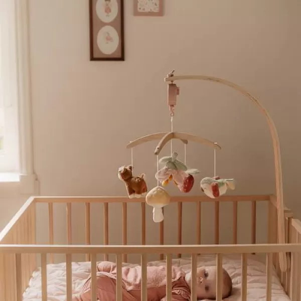 Little Dutch Hudební kolotoč dřevěný Fairy Garden