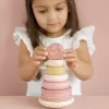 Little Dutch Nasazovací kroužky dřevěné