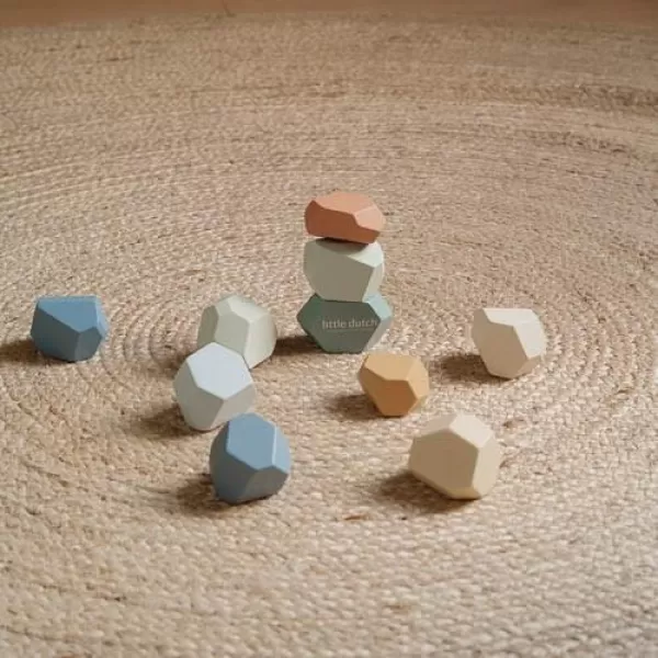 Little Dutch Stohovací kameny dřevěné Forest Friends