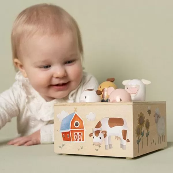 Little Dutch Vyskakovací zvířátka se zvuky Farma