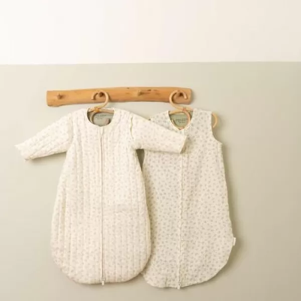 Little Dutch Spací pytel s oddělitelnými rukávy 70 cm Blueberry Leaves