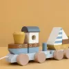 Little Dutch Vláček dřevěný Námořnický záliv