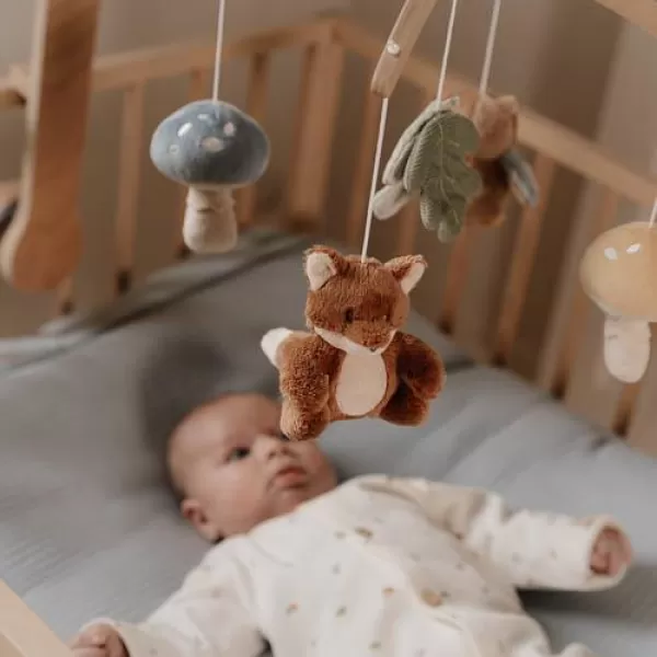 Little Dutch Hudební kolotoč dřevěný Forest Friends