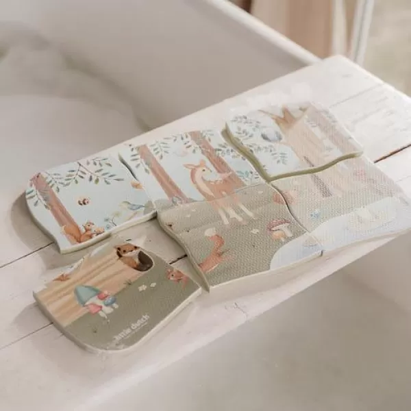 Little Dutch Puzzle pěnové do koupele Forest Friends