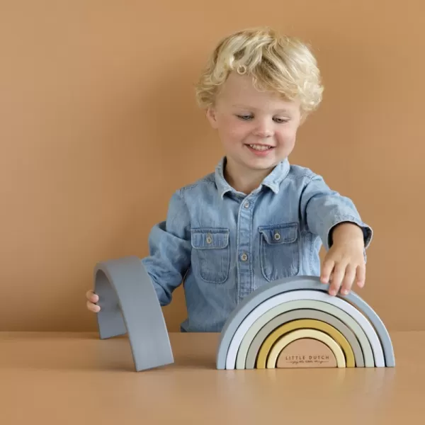 Little Dutch Skládačka dřevěná duha