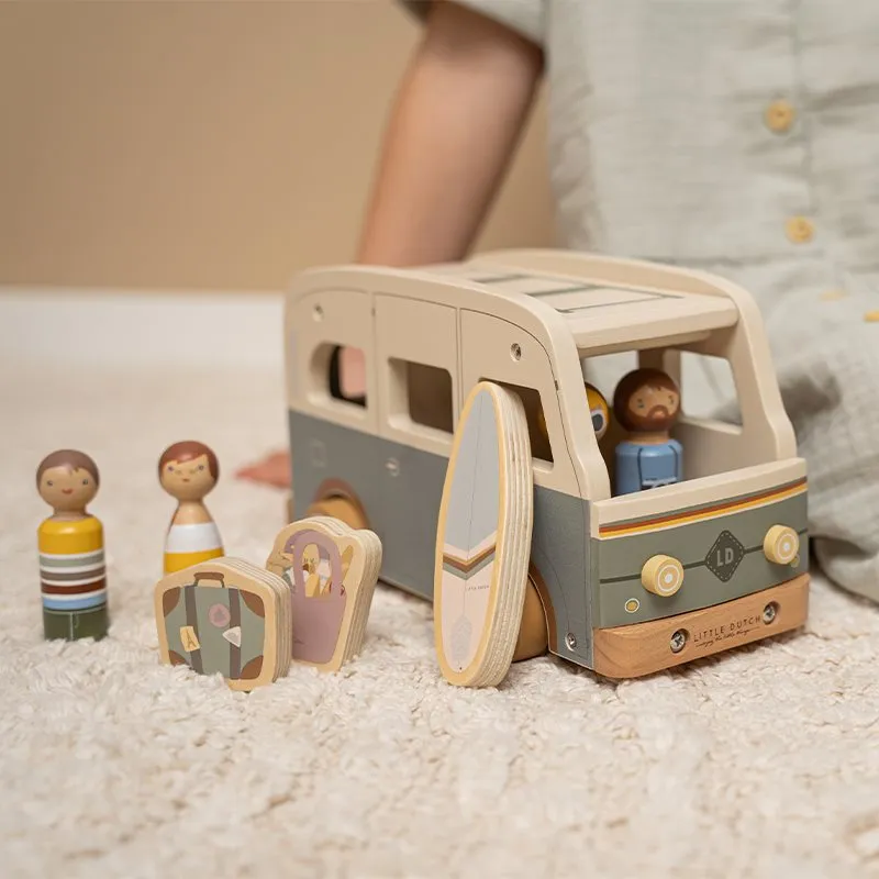 Little Dutch Karavan dřevěný