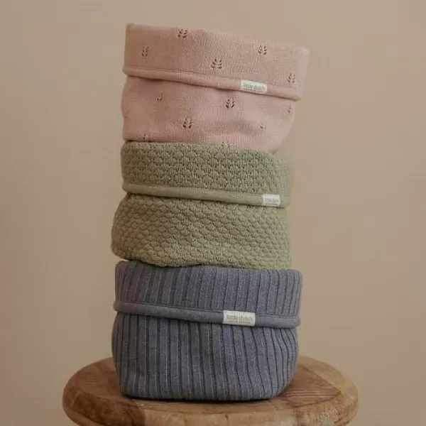 Little Dutch Košík pletený malý Pure