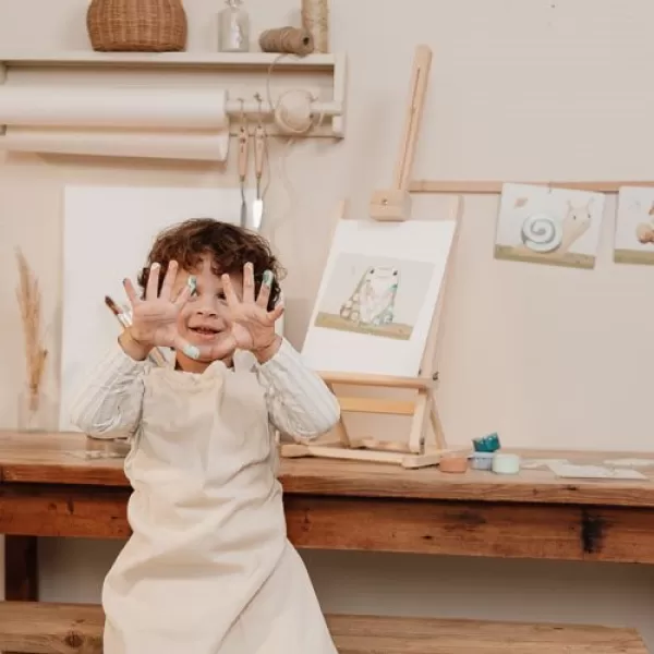 Little Dutch Kreativní sada malování prsty Forest Friends