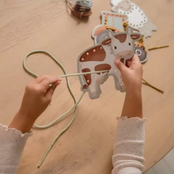 Little Dutch Šněrovací karty Farma