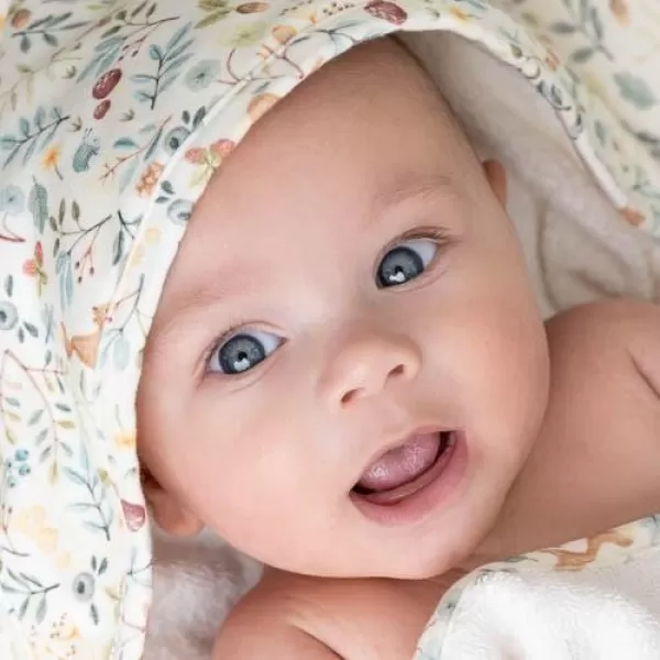 Little Dutch Osuška s kapucí 100x100 cm Forest Wonders