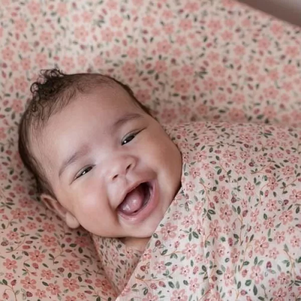 Little Dutch Prostěradlo napínací 120x60 cm Fairy Floral