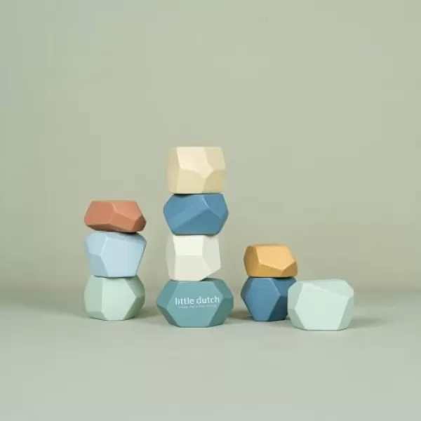 Little Dutch Stohovací kameny dřevěné Forest Friends