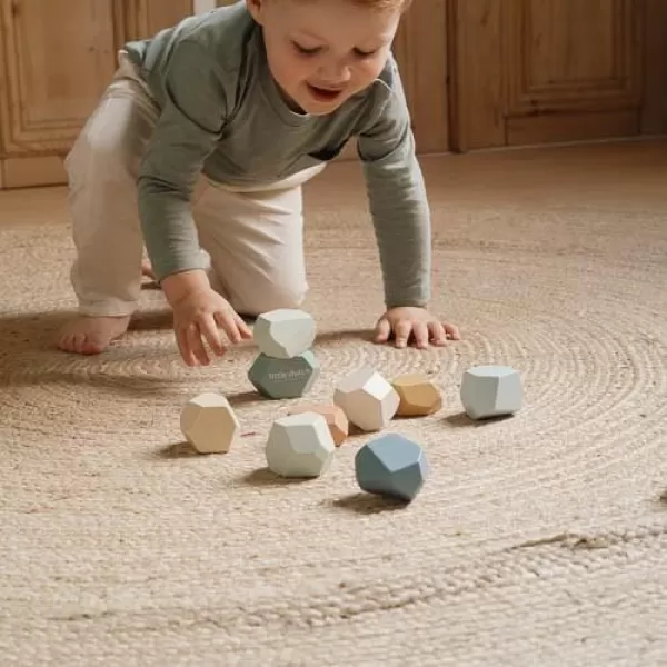 Little Dutch Stohovací kameny dřevěné Forest Friends