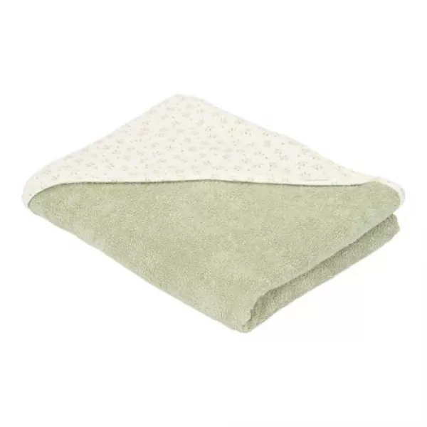 Little Dutch Osuška s kapucí 75x75 cm Blueberry Leaves