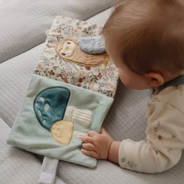 Little Dutch Textilní knížka s aktivitami Forest Friends