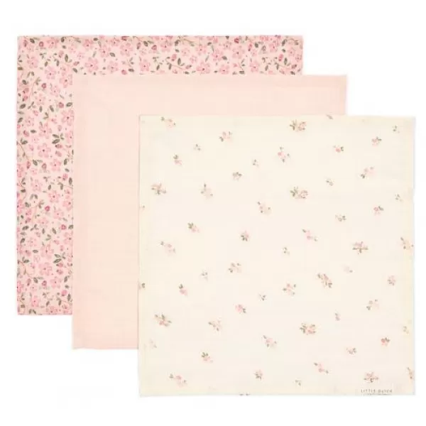 Little Dutch Ubrousky mušelínové 3 ks Fairy Garden