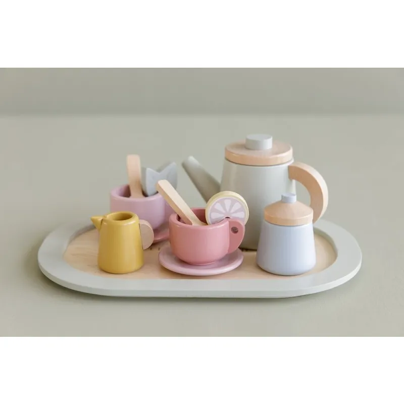 Little Dutch Čajový set dřevěný