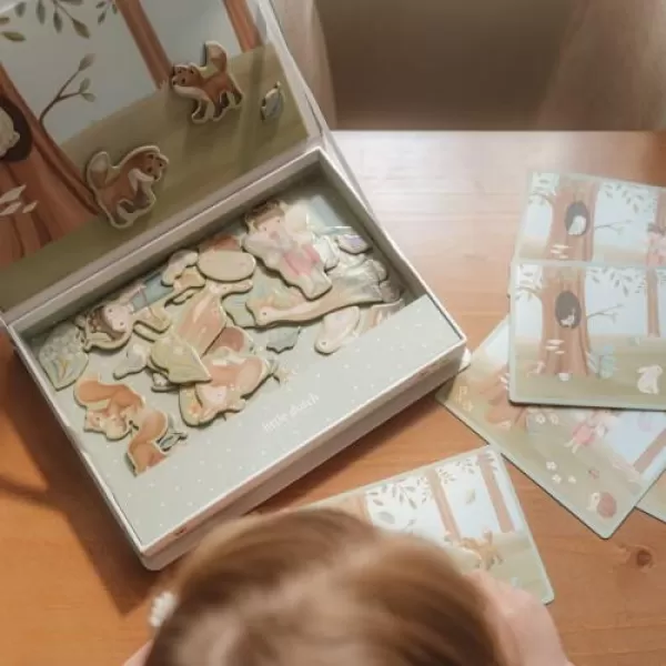 Little Dutch Magnetická hra Forest Friends