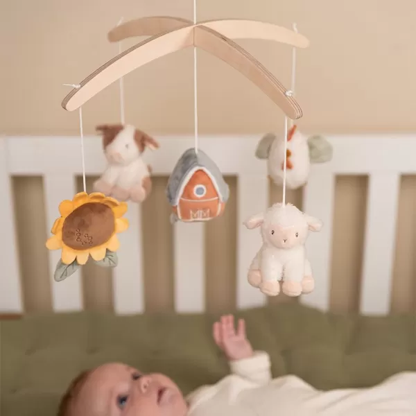 Little Dutch Hudební kolotoč dřevěný Farma