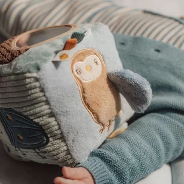 Little Dutch Kostka textilní s aktivitami Forest Friends