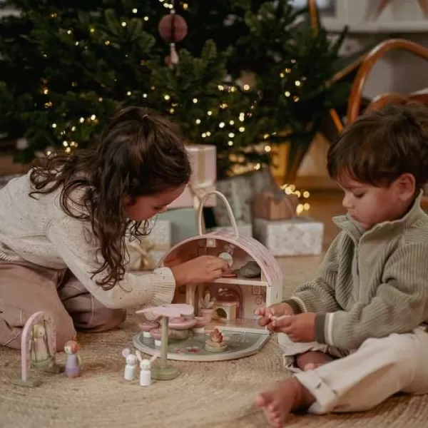 Little Dutch Domeček pro víly dřevěný přenosný Fairy Garden