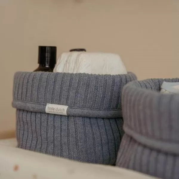 Little Dutch Košík pletený velký Pure