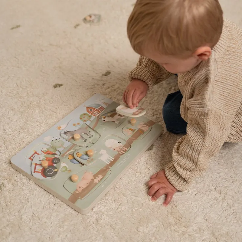 Little Dutch Vkládací puzzle se zvukem