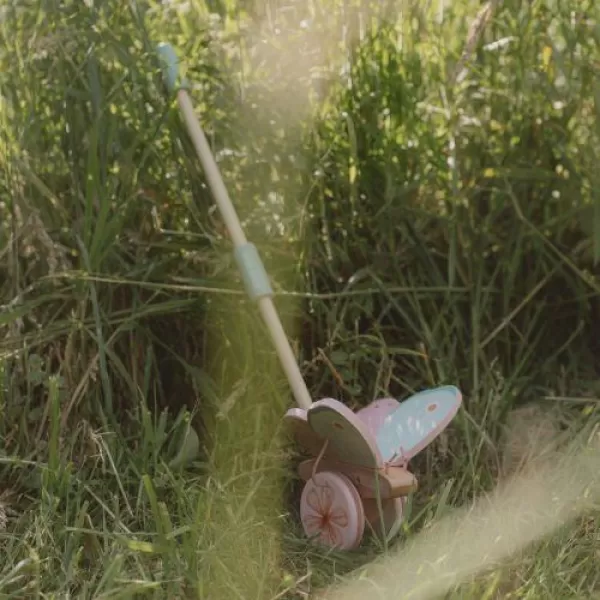 Little Dutch Tahací hračka na tyči Fairy Garden