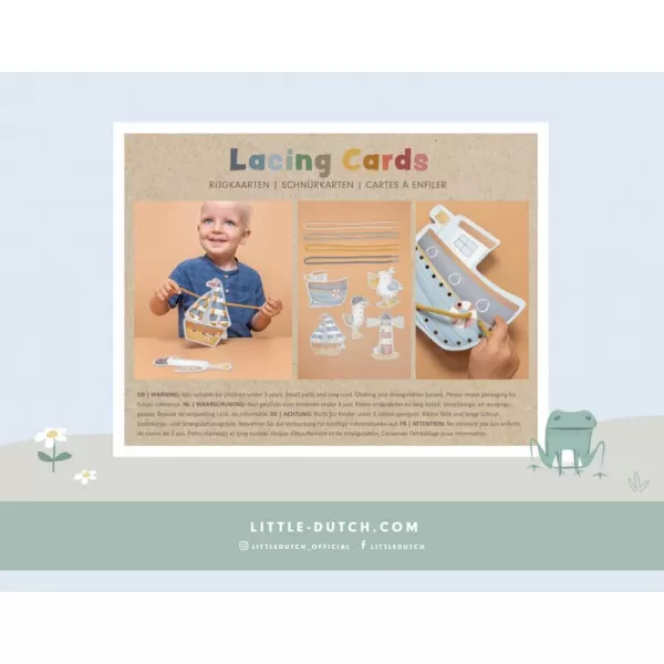 Little Dutch Šněrovací karty Námořnický záliv