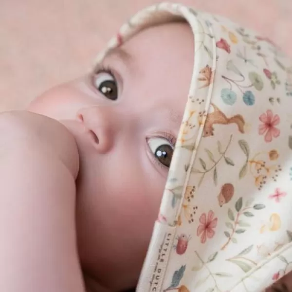 Little Dutch Osuška s kapucí 100x100 cm Fairy Wonders