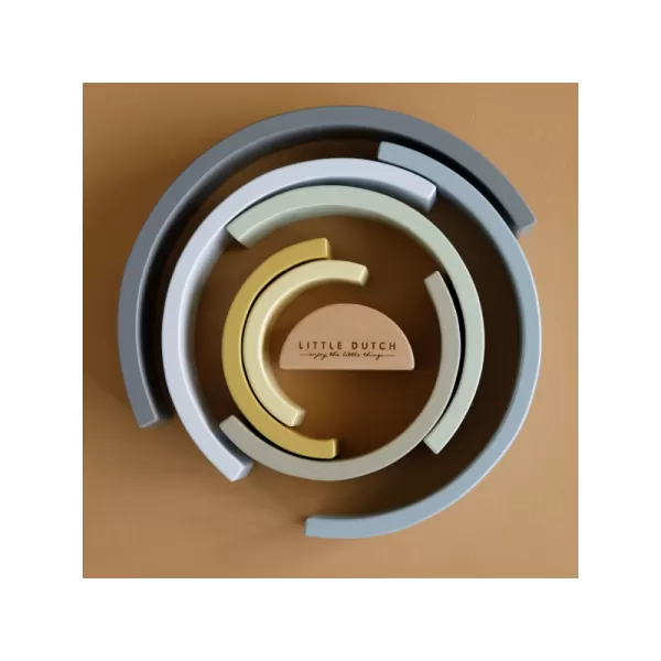 Little Dutch Skládačka dřevěná duha