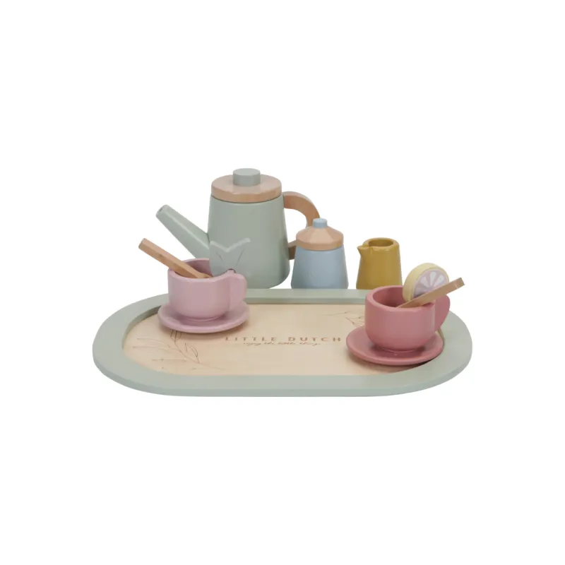 Little Dutch Čajový set dřevěný