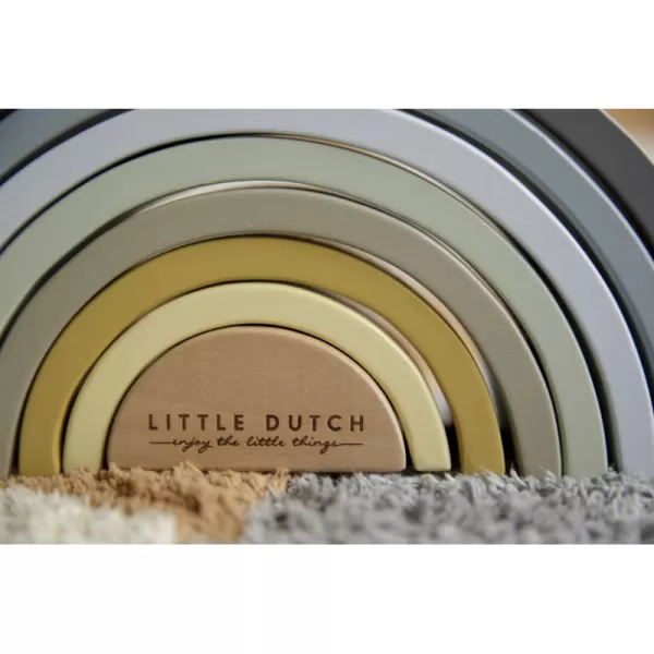 Little Dutch Skládačka dřevěná duha