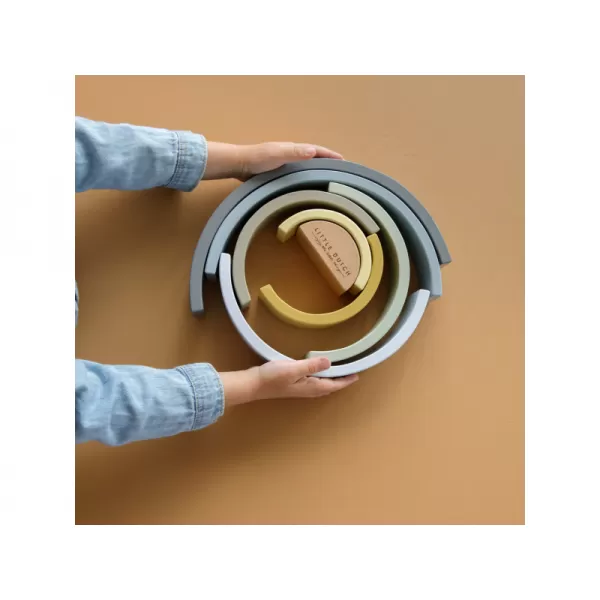 Little Dutch Skládačka dřevěná duha