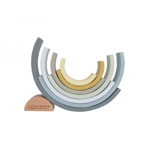 Little Dutch Skládačka dřevěná duha